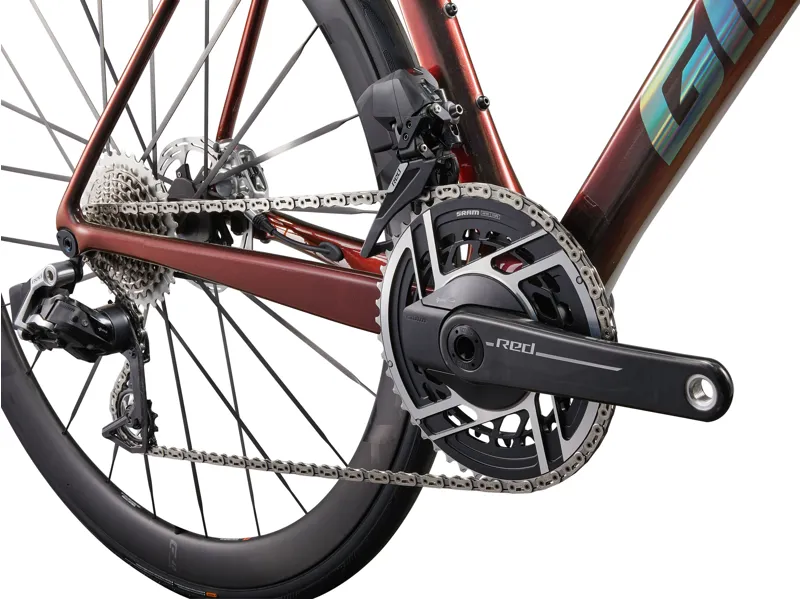 Giant TCR Advanced SL 0 AXS RED Road Bike 2025 in Gloss Black Lava/Iris-4