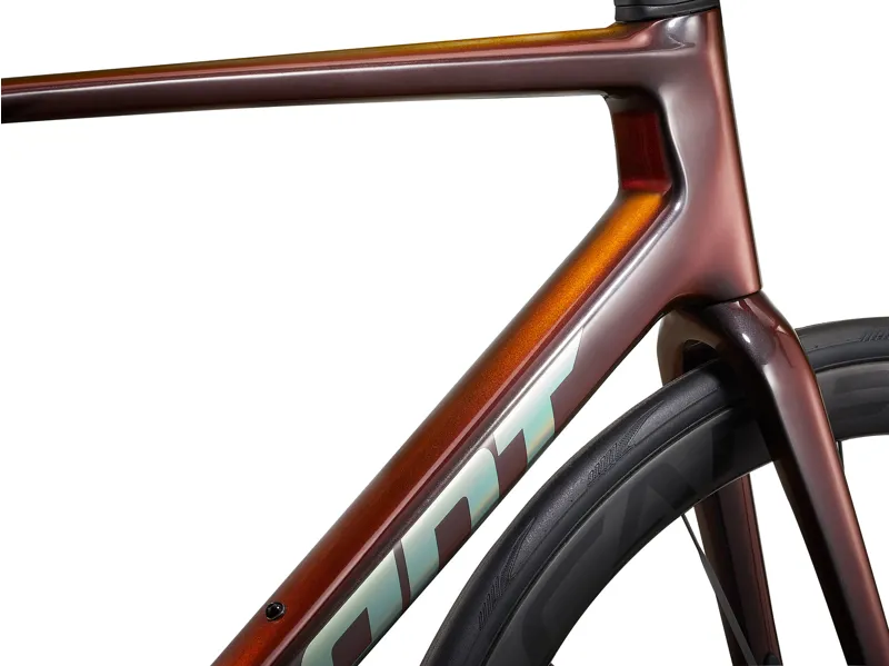 Giant TCR Advanced SL 0 AXS RED Road Bike 2025 in Gloss Black Lava/Iris-8