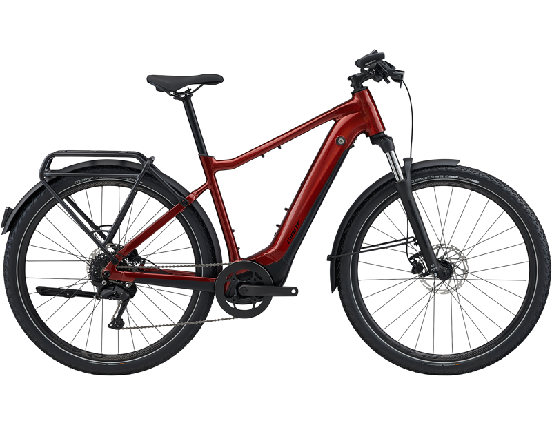 Giant Explore E+ 4 Double Diamond Electric Hybrid Bike 2026 in Mars Dust