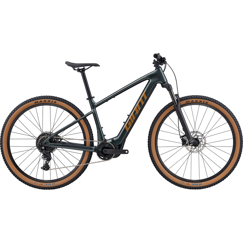 Balfes Bikes Giant Talon E+ Electric Hardtail Mountain Bike 2026 in Asphalt Green | Free postage over £30, £10 off first order, price match & 0% finance.