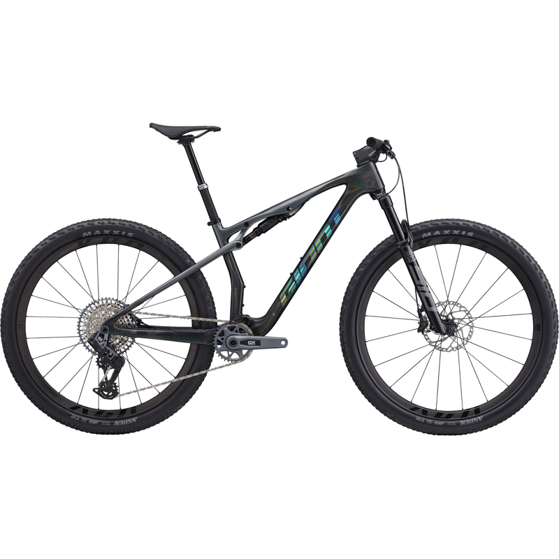Balfes Bikes Giant Anthem Advanced SL 1 Full Suspension Mountain Bike 2026 in Rainbow Black/Rainbow Charcoal | Free postage over £30, £10 off first order, price match & 0% finance.