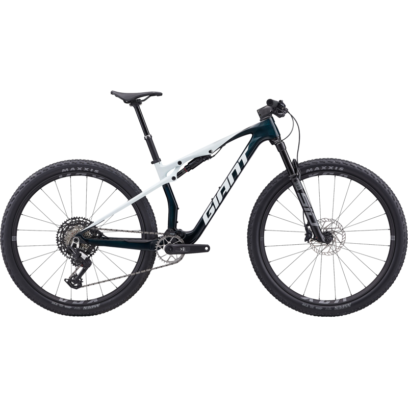 Balfes Bikes Giant Anthem Advanced SL 2 Full Suspension Mountain Bike 2026 in Mariana Blue/Icicle White | Free postage over £30, £10 off first order, price match & 0% finance.