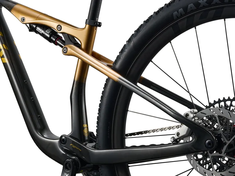 Liv Pique Advanced SL 0 Full Suspension Mountain Bike 2026 in Raw Carbon/Steampunk-10