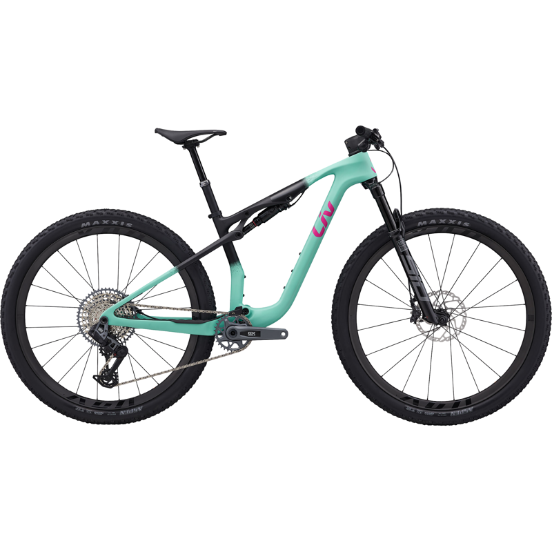 Balfes Bikes Liv Pique Advanced SL 1 Full Suspension Mountain Bike 2026 in Lake Green/Black | Free postage over £30, £10 off first order, price match & 0% finance.