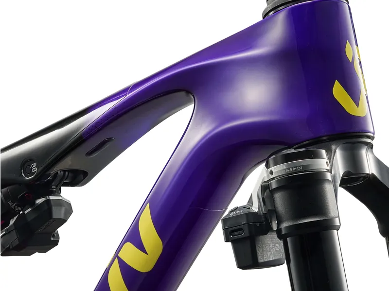 Liv Pique Advanced SL SE Full Suspension Mountain Bike 2026 in Stella Purple/Electric Rose-4