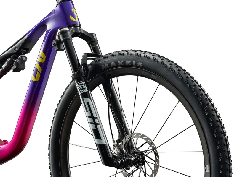 Liv Pique Advanced SL SE Full Suspension Mountain Bike 2026 in Stella Purple/Electric Rose-5