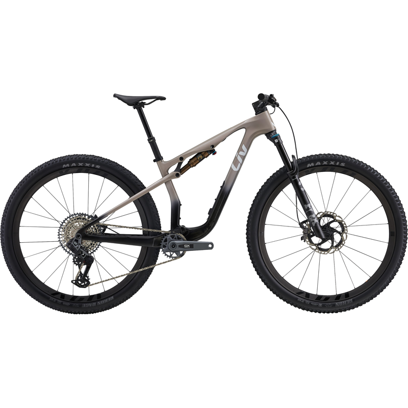 Balfes Bikes Liv Pique X Advanced SL 1 Full Suspension Mountain Bike 2026 in Dune Beige/Raw Carbon | Free postage over £30, £10 off first order, price match & 0% finance.