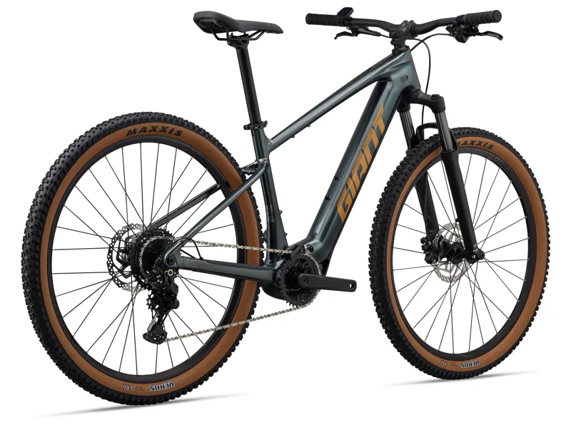 Giant Talon E+ Electric Hardtail Mountain Bike 2026 in Asphalt Green-2