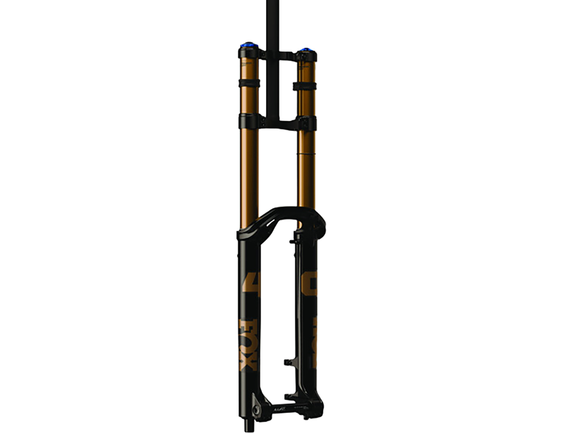 FOX 40 Factory Grip X2 48mm Rake 27.5in Downhill Fork 203mm in Black-1