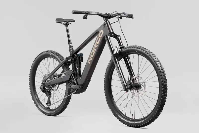 Norco Sight VLT CX C2 29 27.5 Inch Electric Full Suspension Mountain Bike 2027 in Raw Black-4