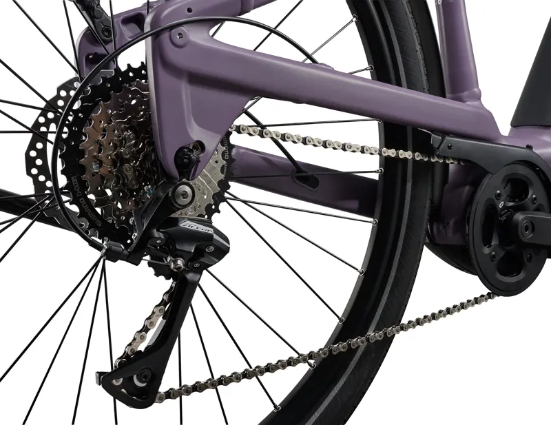 Liv Allure E+ 2 Electric Hybrid Bike 2027 in Moonberry-2