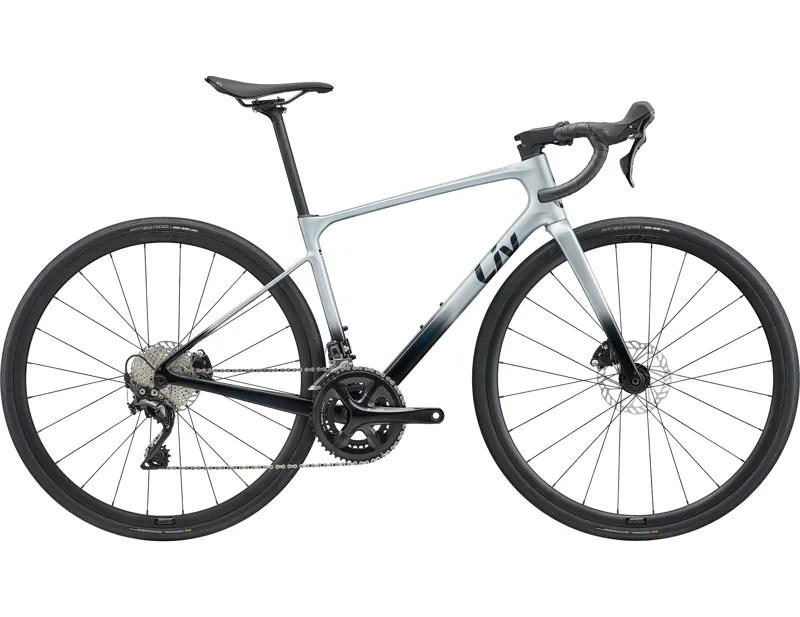 Liv Avail Advanced 3 Carbon Road Bike 2027 in Cryo Silver