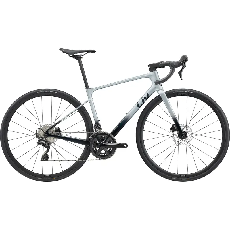 Balfes Bikes Liv Avail Advanced 3 Carbon Road Bike 2027 in Cryo Silver | Free postage over £30, £10 off first order, price match & 0% finance.