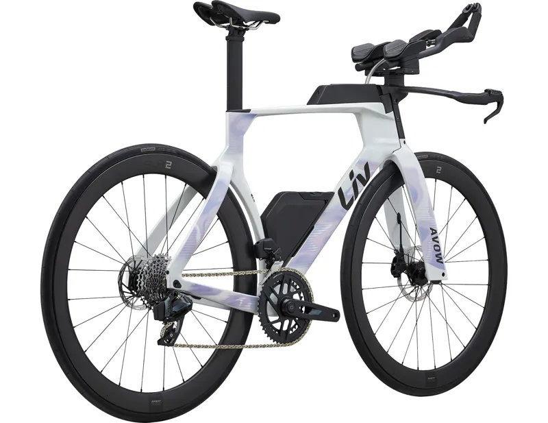 Liv Avow Advanced SL 2 Carbon Triathlon Bike 2027 in Pearl White-1