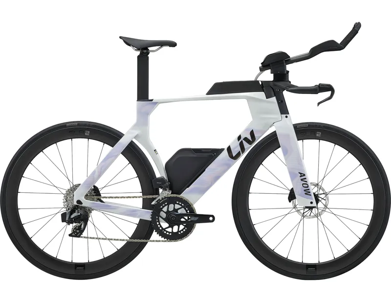 Liv Avow Advanced SL 2 Carbon Triathlon Bike 2027 in Pearl White
