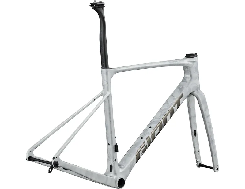Giant Defy Advanced Pro Carbon Sportive Frameset 2027 in Polar Silver-2