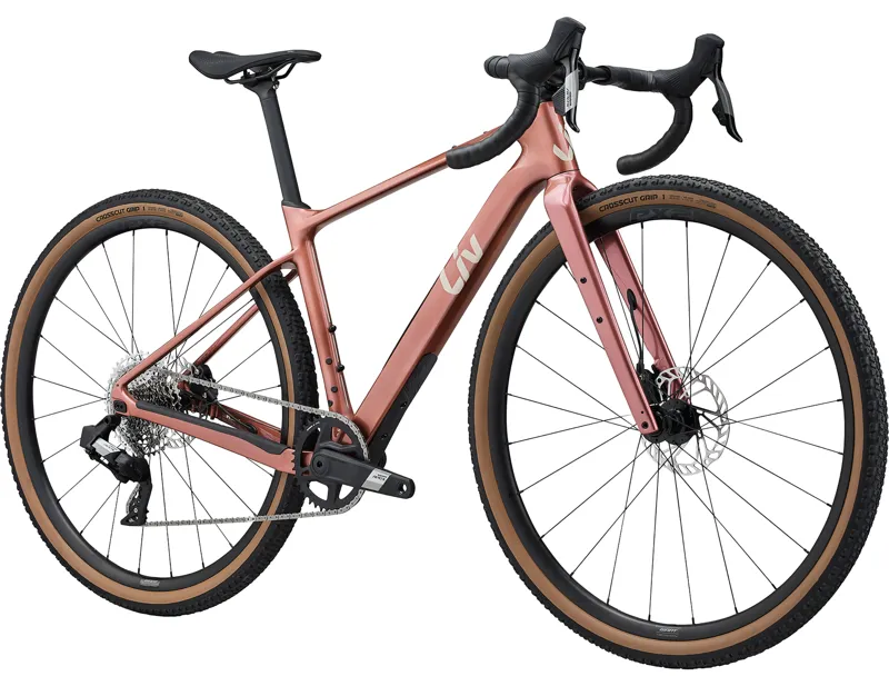 Liv Devote Advanced 1 Gravel Bike 2027 in Ember Rose-1