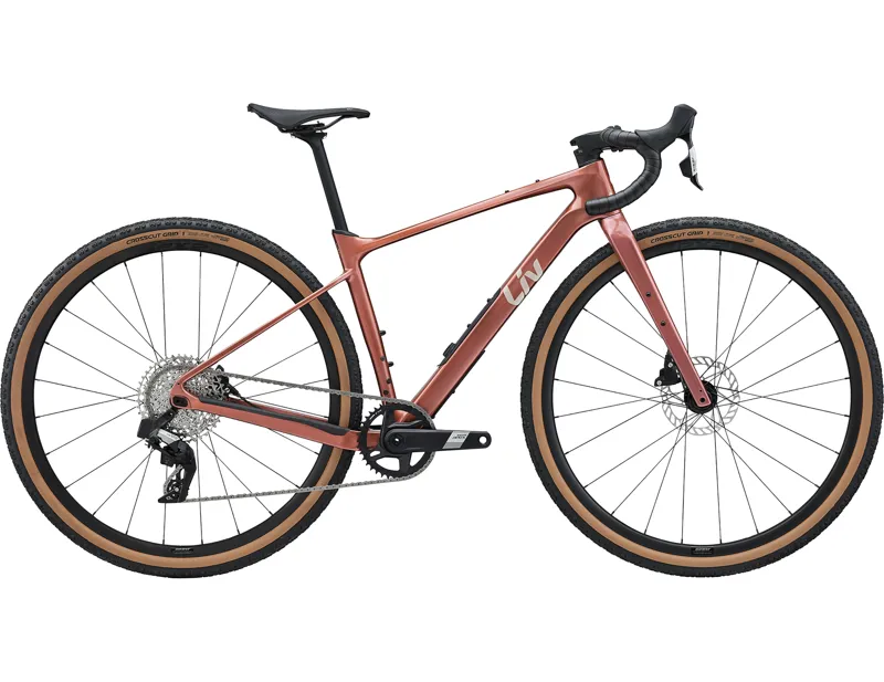 Liv Devote Advanced 1 Gravel Bike 2027 in Ember Rose