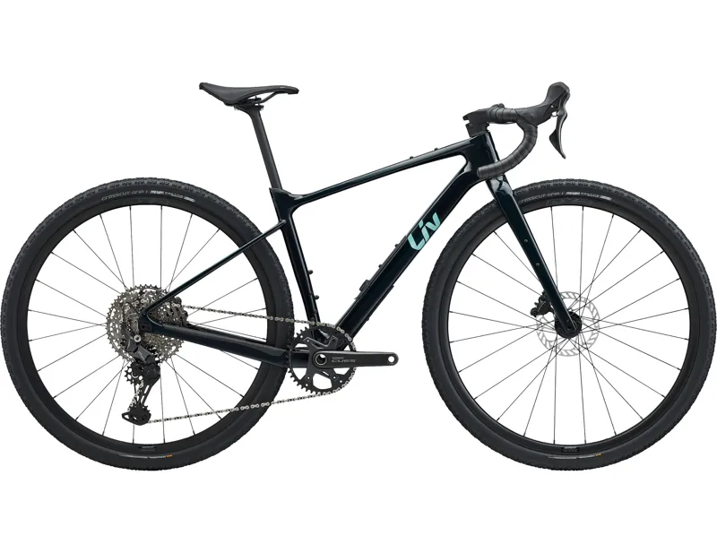Liv Devote Advanced 3 Carbon Gravel Bike 2027 in Dark Jungle
