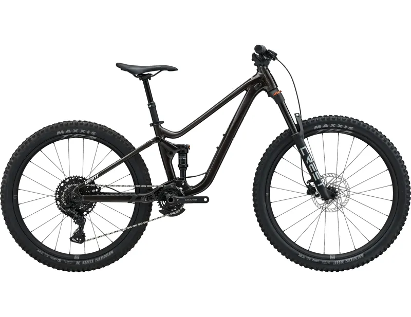 Giant Faith Kids Full Suspension Mountain Bike 2027 in Obsidian Pulse