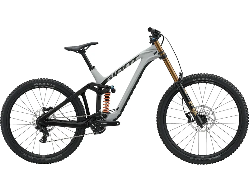 Giant Glory Advanced Full Suspension Carbon Mountain Bike 2027 in Moon Dust