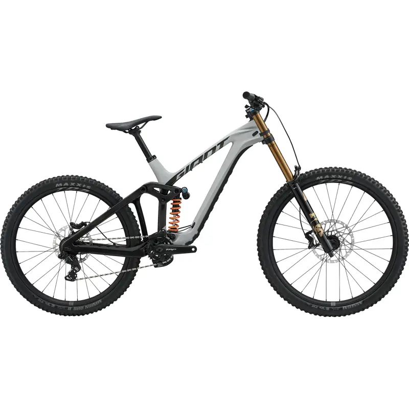 Balfes Bikes Giant Glory Advanced Full Suspension Carbon Mountain Bike 2027 in Moon Dust | Free postage over £30, £10 off first order, price match & 0% finance.