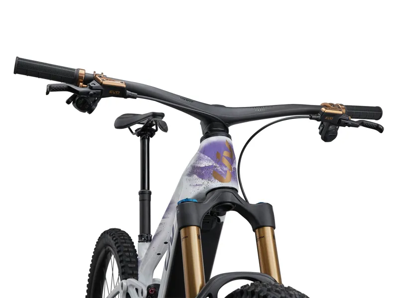 Liv Intrigue Advanced E+ 0 Women's Carbon Full Suspension Mountain Bike 2027 in Prism Pearl-7