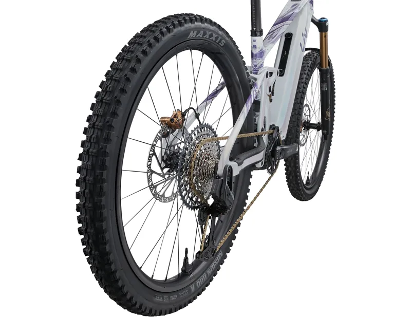 Liv Intrigue Advanced E+ 0 Women's Carbon Full Suspension Mountain Bike 2027 in Prism Pearl-3