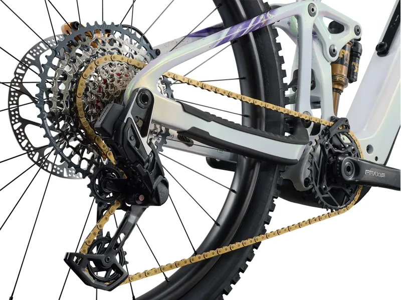 Liv Intrigue Advanced E+ 0 Women's Carbon Full Suspension Mountain Bike 2027 in Prism Pearl-10