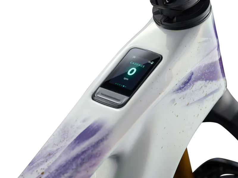 Liv Intrigue Advanced E+ 0 Women's Carbon Full Suspension Mountain Bike 2027 in Prism Pearl-12