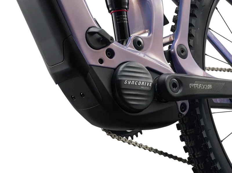 Liv Intrigue Advanced E+ 2 Women's Carbon Full Suspension Mountain Bike 2027 in Ember Violet-1