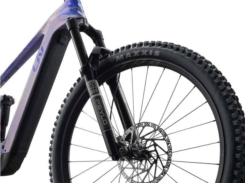 Liv Intrigue Advanced E+ 2 Women's Carbon Full Suspension Mountain Bike 2027 in Ember Violet-6