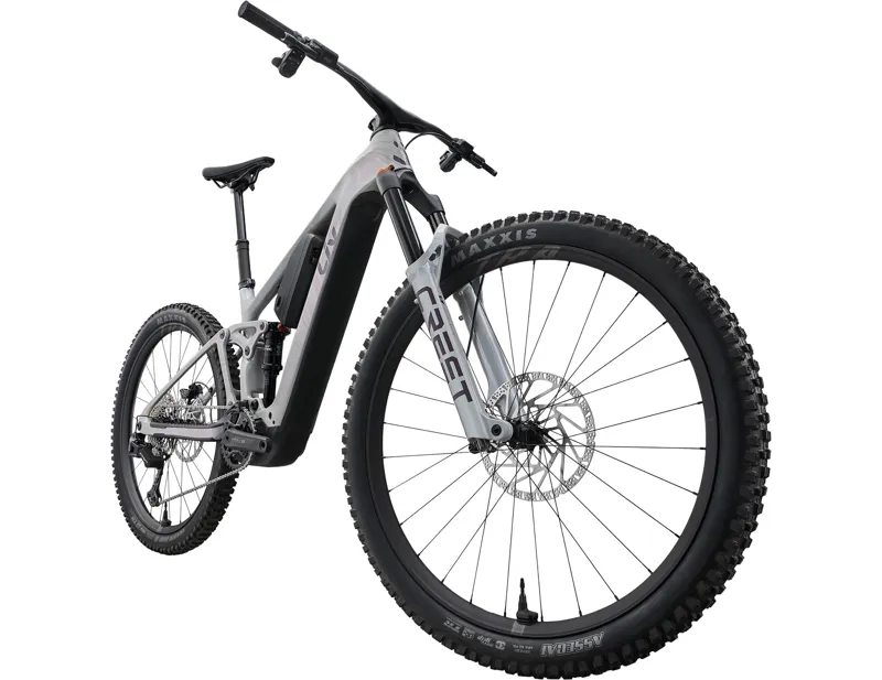 Liv Intrigue Advanced E+ SE Women's Carbon Full Suspension Mountain Bike 2027 in Fog Marble Drift-2