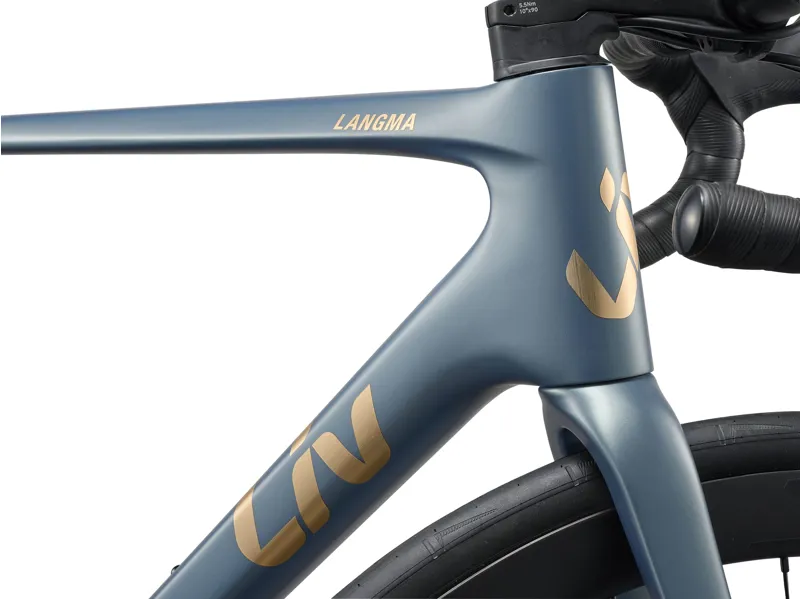 Liv Langma Advanced 0 Carbon Road Bike 2027 in Midnight Pine-4