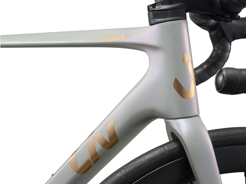 Liv Langma Advanced Pro 1 Carbon Road Bike 2027 in Supernova Grey-4