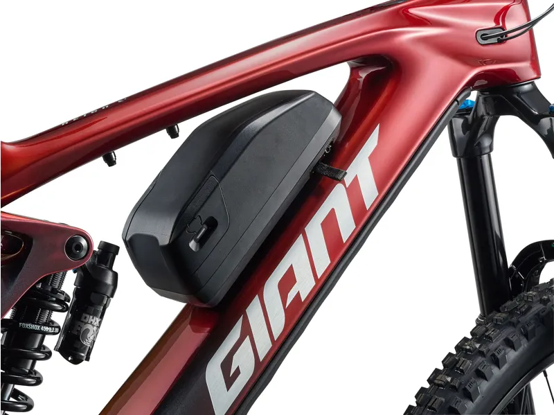 Giant Reign Advanced E+ 1 Electric Full Suspension Mountain Bike 2027 in Mars Dust-6