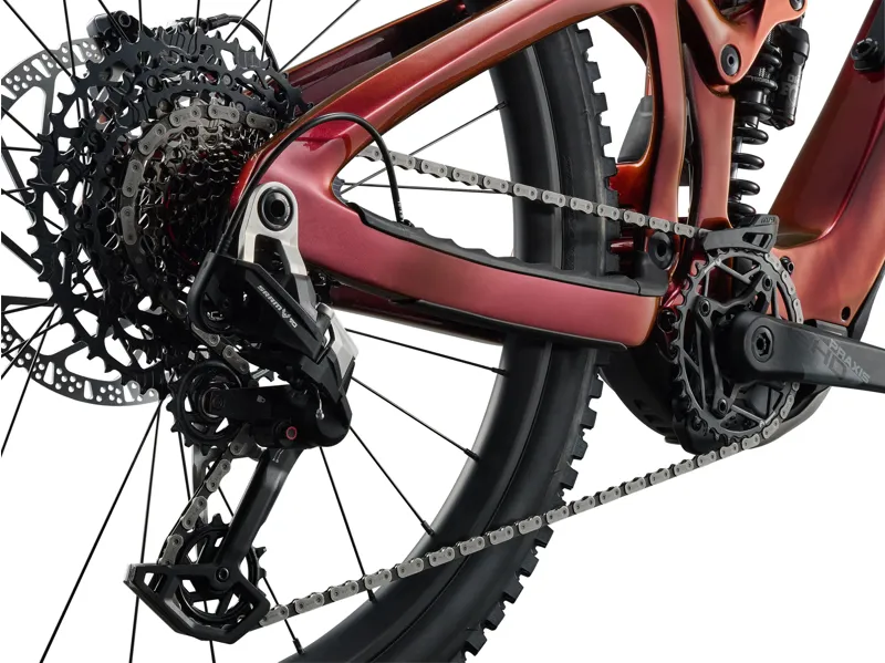 Giant Reign Advanced E+ 1 Electric Full Suspension Mountain Bike 2027 in Mars Dust-4