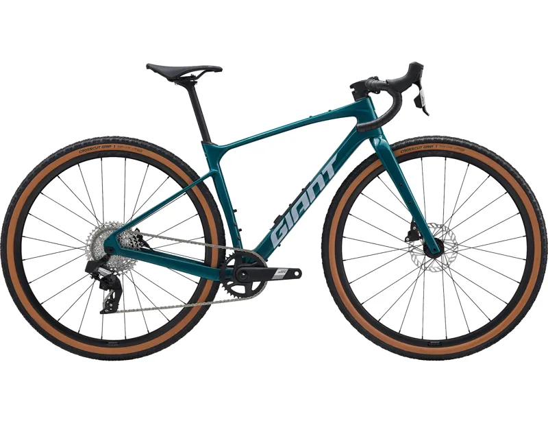 Giant Revolt Advanced 1 Carbon Gravel Bike 2027 in Abyss Teal