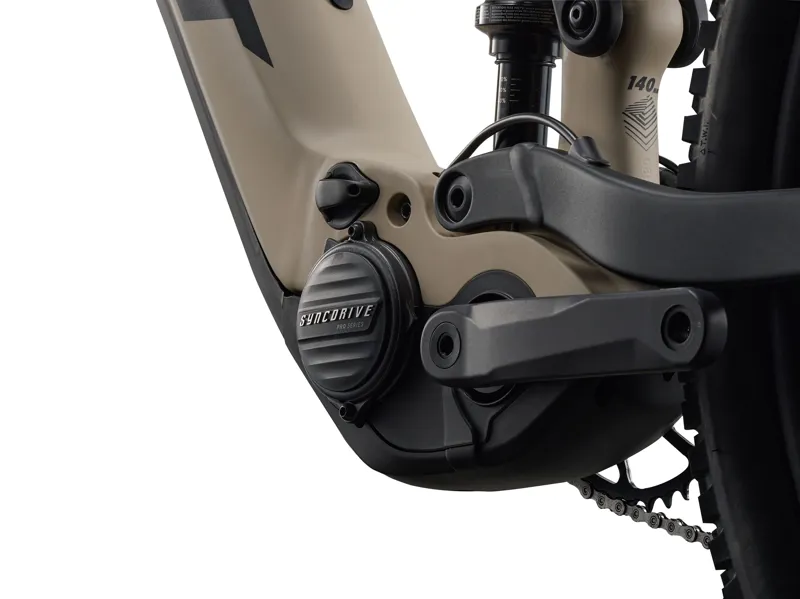 Giant Stance E+ 1 Electric Full Suspension Mountain Bike 2026 in Almond/Black-3