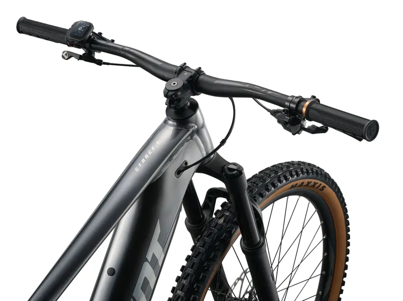 Giant Stance E+ 1 Electric Full Suspension Mountain Bike 2027 in Charcoal Black-5