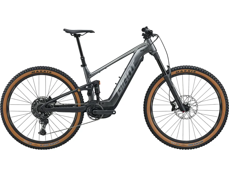 Giant Stance E+ 1 Electric Full Suspension Mountain Bike 2027 in Charcoal Black