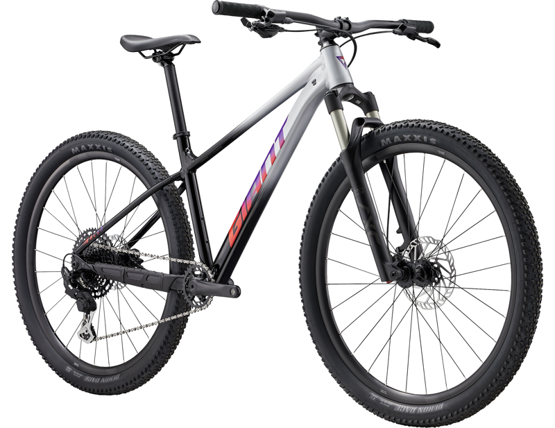 Giant Talon 1 Hardtail Mountain Bike 2027 in Silver/Black-1