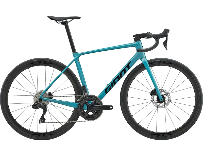 Giant TCR Advanced 0 105 Di2 Carbon Road Bike 2027 in Teal