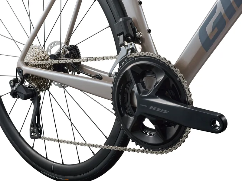 Giant TCR Advanced 1 105 Di2 Carbon Road Bike 2027 in Camel Silk-2