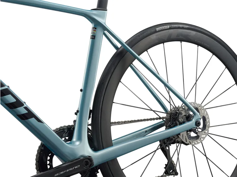 Giant TCR Advanced Pro Dura-Ace Carbon Road Bike 2027 in Cryo Silver-2