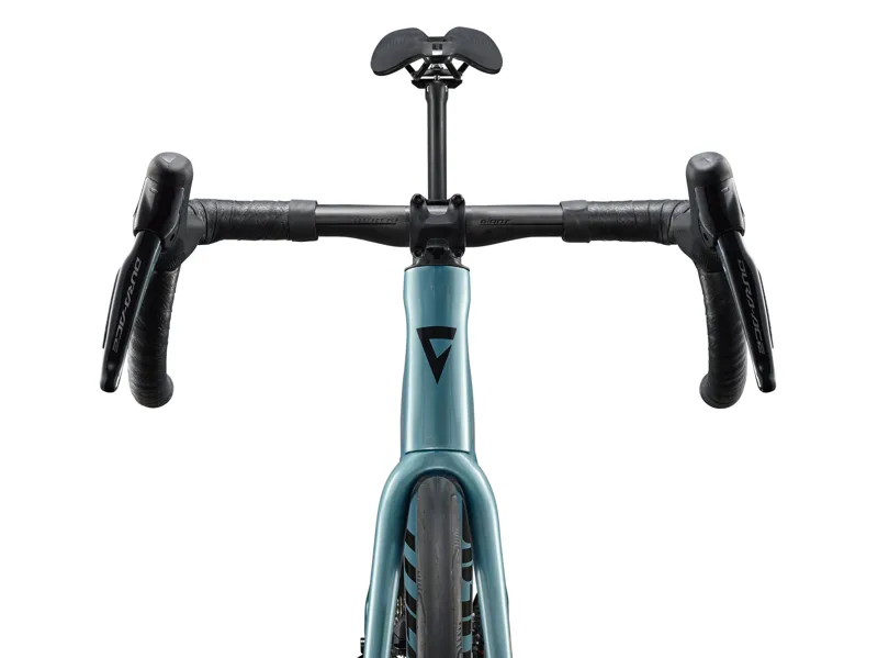 Giant TCR Advanced Pro Dura-Ace Carbon Road Bike 2027 in Cryo Silver-6