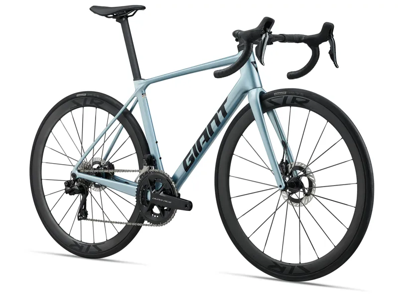 Giant TCR Advanced Pro Dura-Ace Carbon Road Bike 2027 in Cryo Silver-1