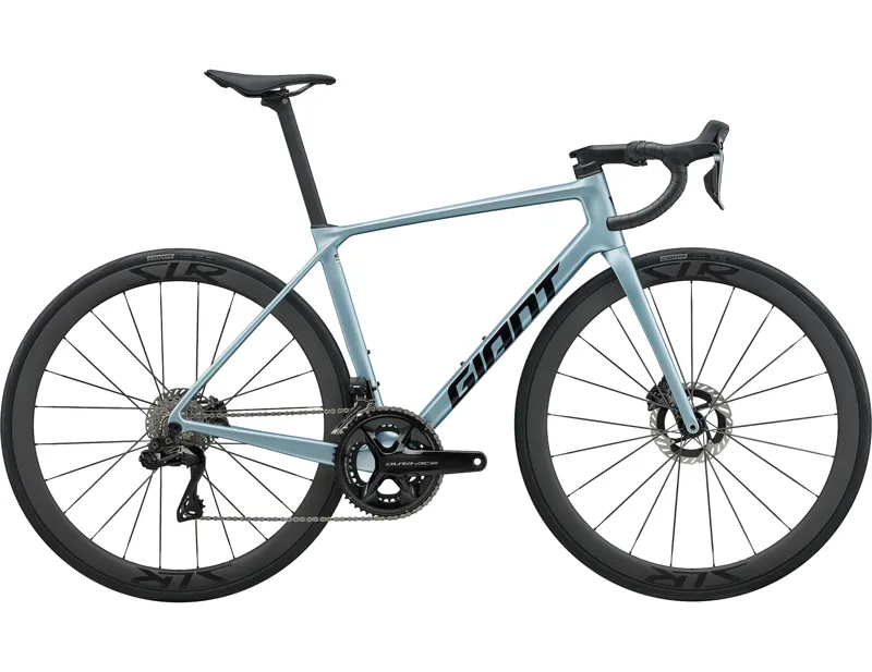 Giant TCR Advanced Pro Dura-Ace Carbon Road Bike 2027 in Cryo Silver