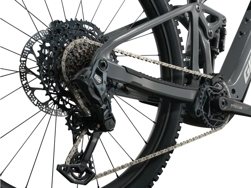 Giant Trance Advanced E+ 1 Carbon Full Suspension Mountain Bike 2027 in Carbon / Tactical Grey-6