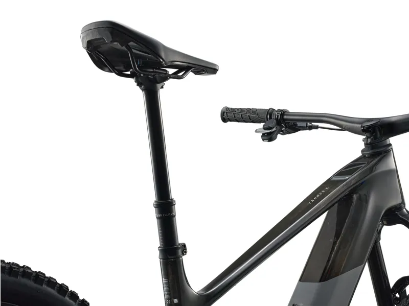 Giant Trance Advanced E+ 1 Carbon Full Suspension Mountain Bike 2027 in Carbon / Tactical Grey-5